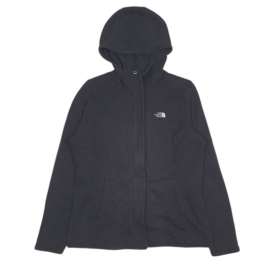Womens Grey The North Face Hoodie Fleece Lined Full Zip Jumper