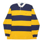 Mens Navy Polo Ralph Lauren Rugby Long Sleeve Polo Shirt