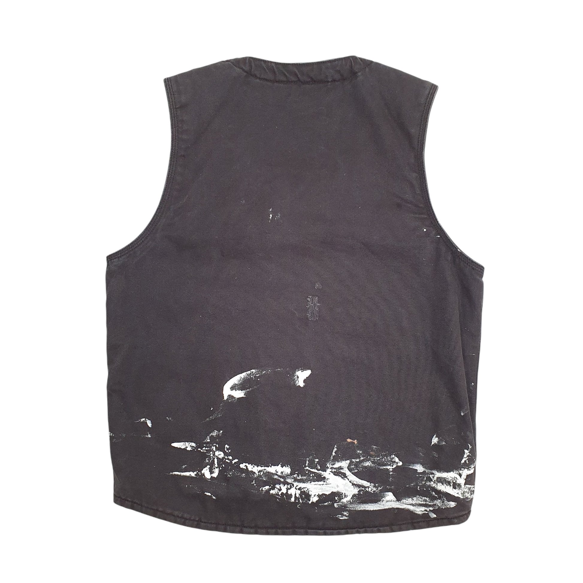 Mens Black Berne Vest Gilet  Coat