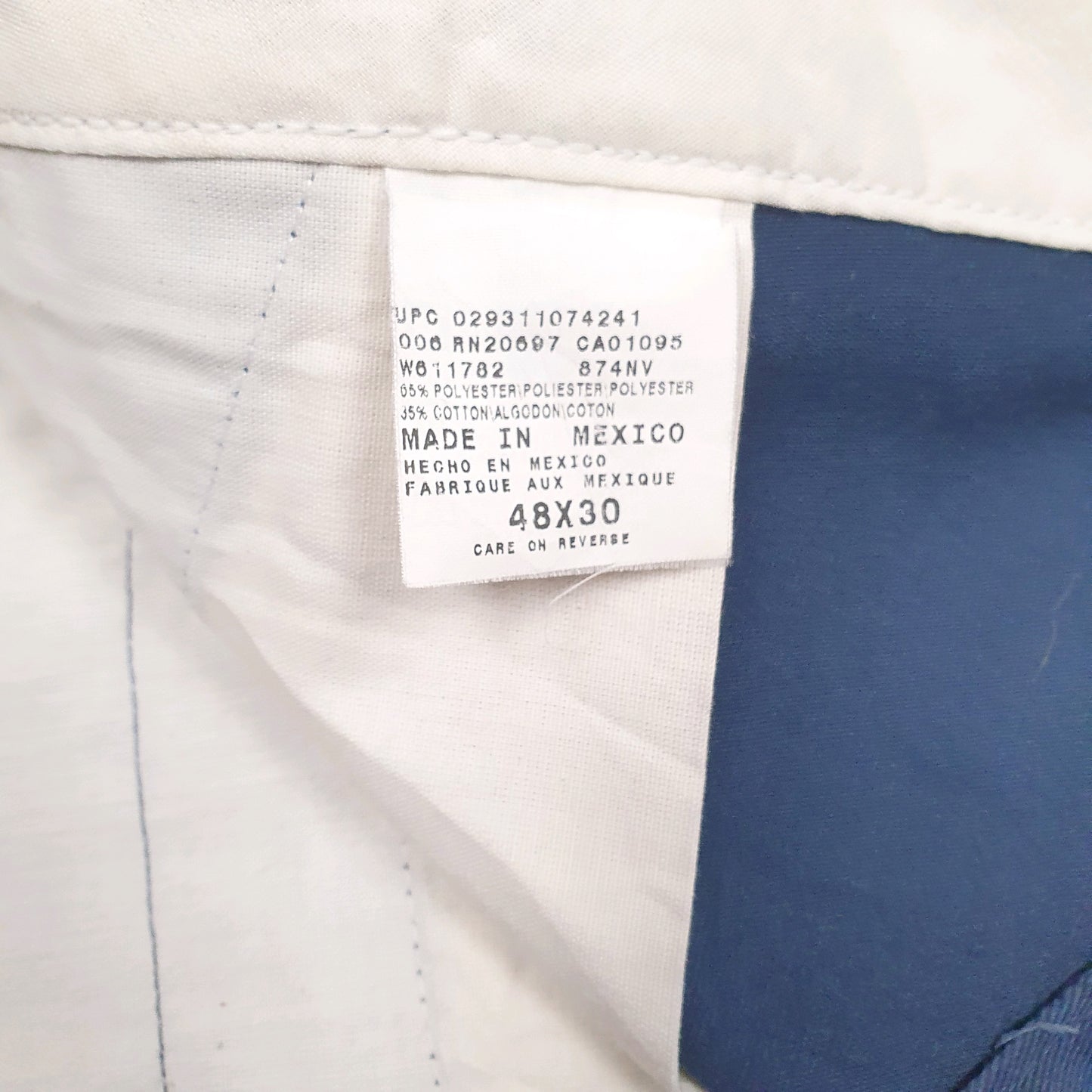 Mens Navy Dickies Workwear  Trousers