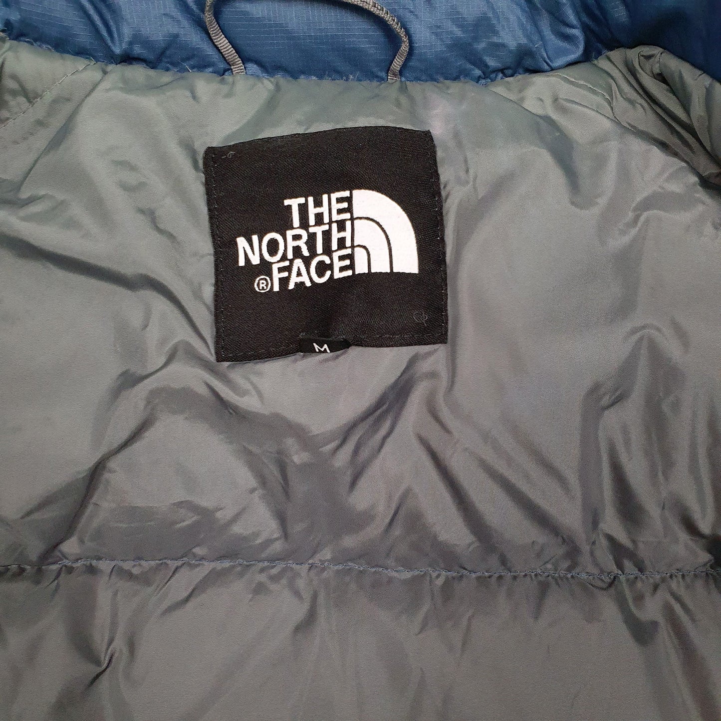 Womens Blue The North Face Nuptse Retro 1996  Coat
