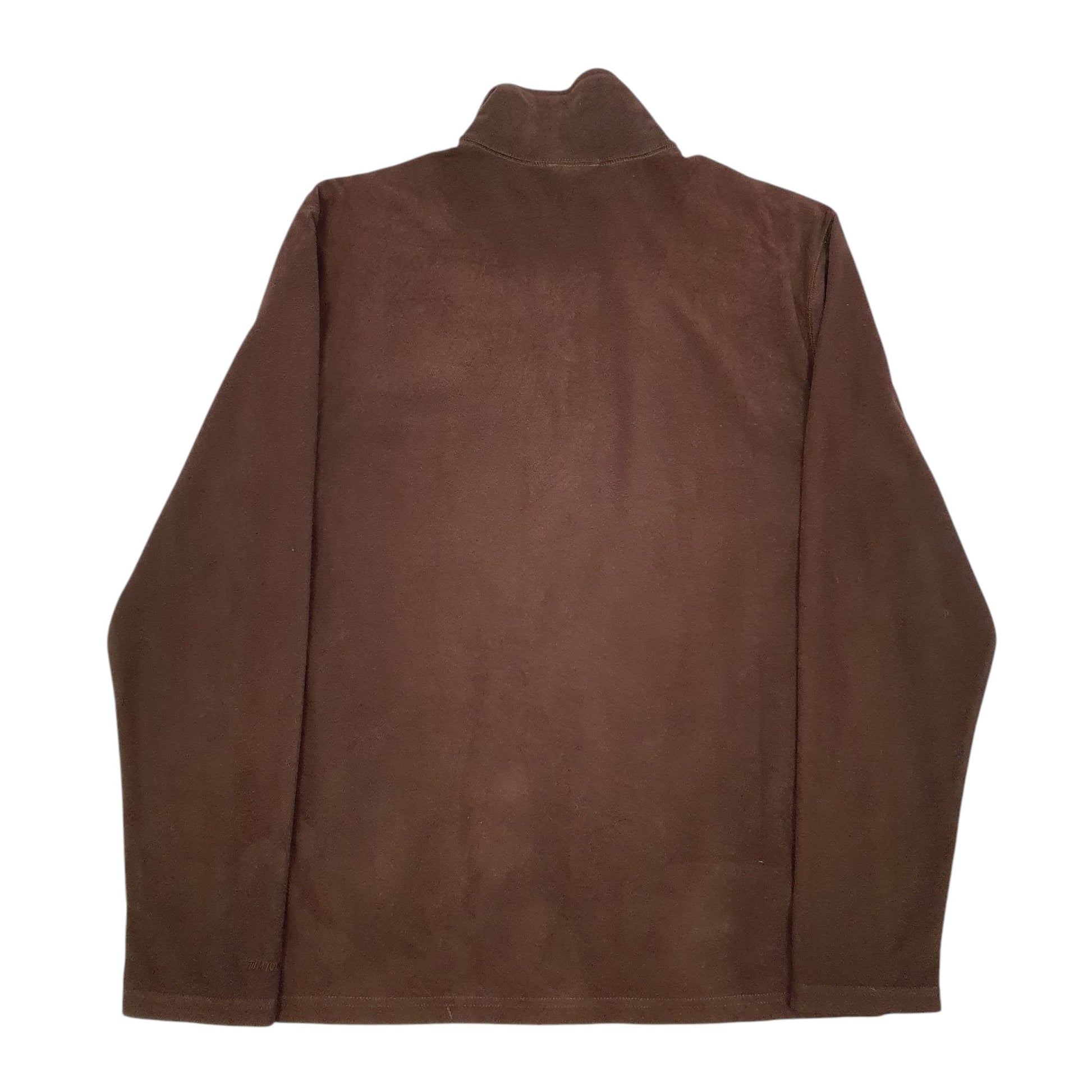 Mens Brown The North Face  Quarter Zip Jumper