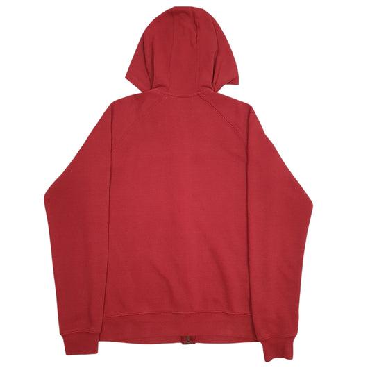 Womens Red Carhartt  Full Zip Jumper