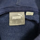 Mens Navy Puma Spellout Hoodie Jumper