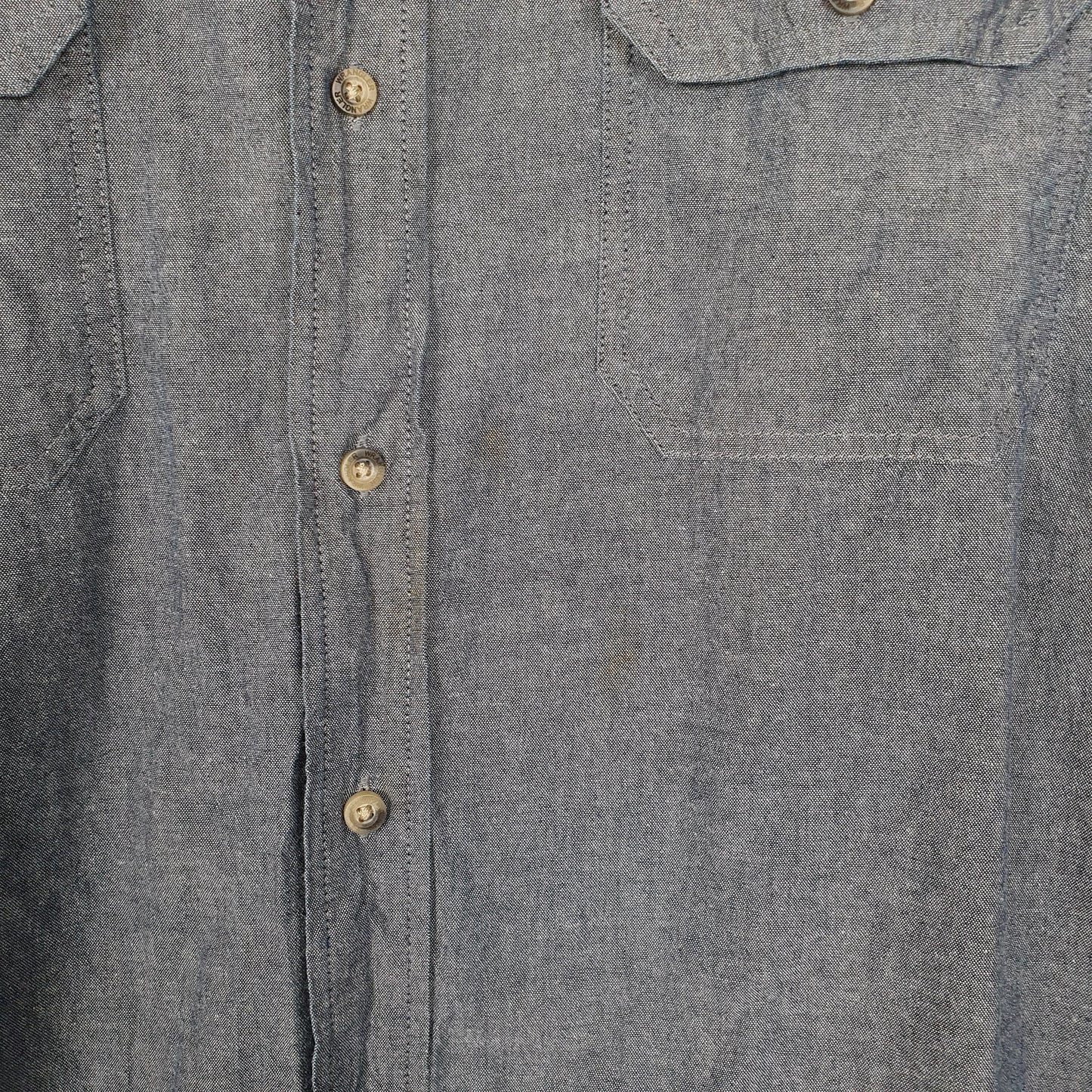 Mens Blue Wrangler   Shirt