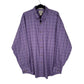 Mens Purple L.L.Bean  Long Sleeve Shirt