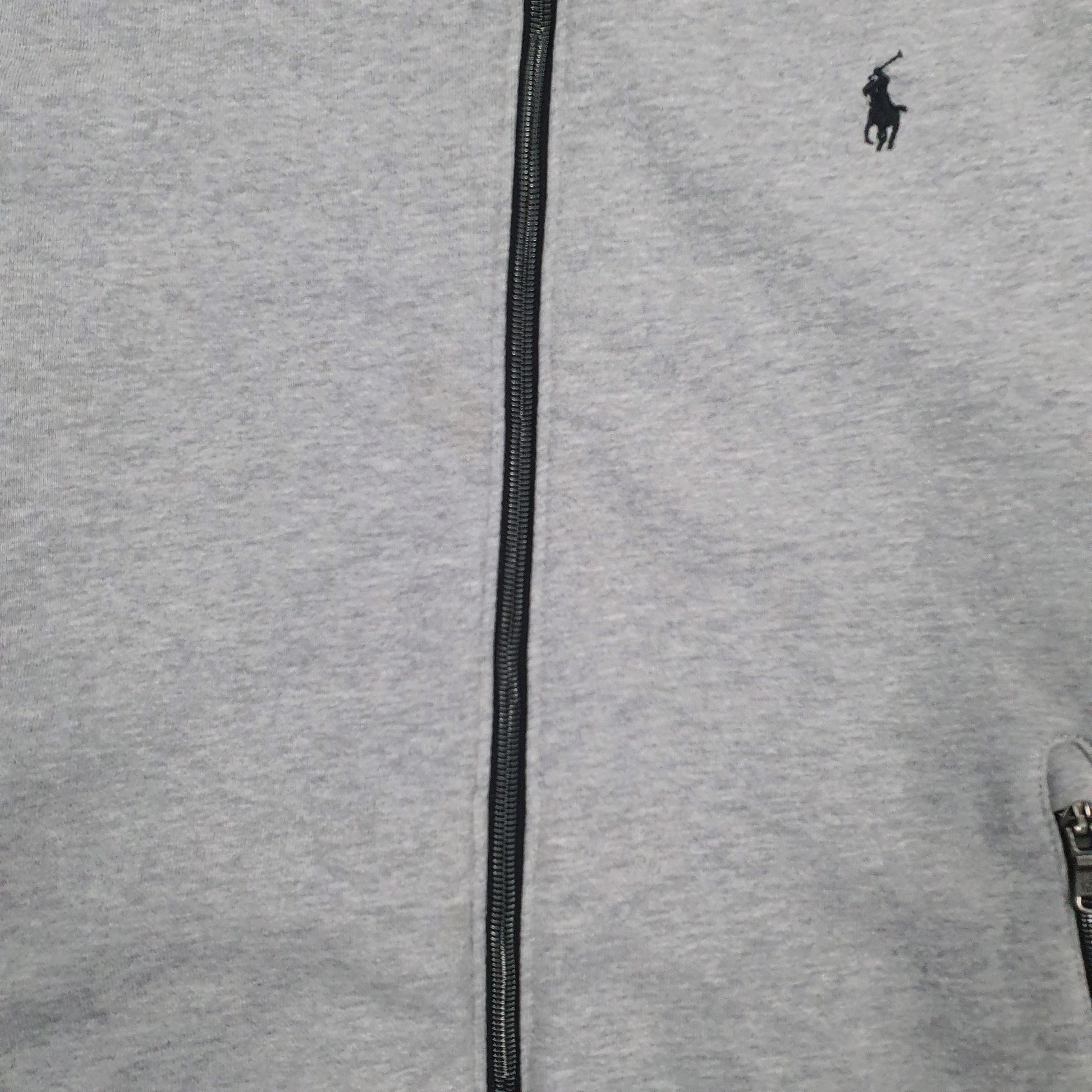 Mens Grey Polo Ralph Lauren  Full Zip Jumper