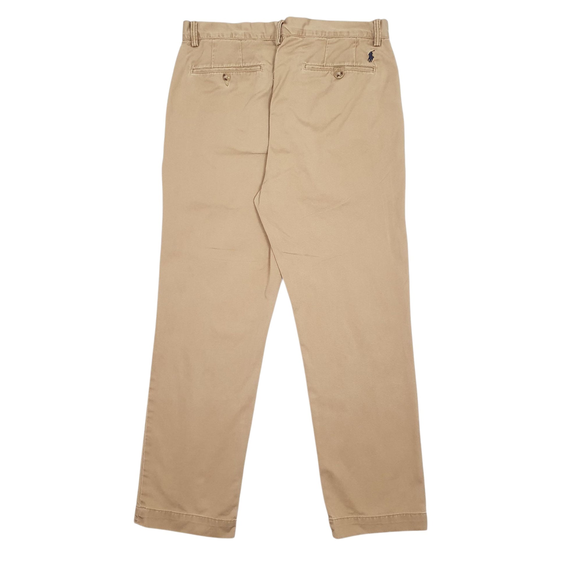 Mens Brown Polo Ralph Lauren Classic Fit  Trousers