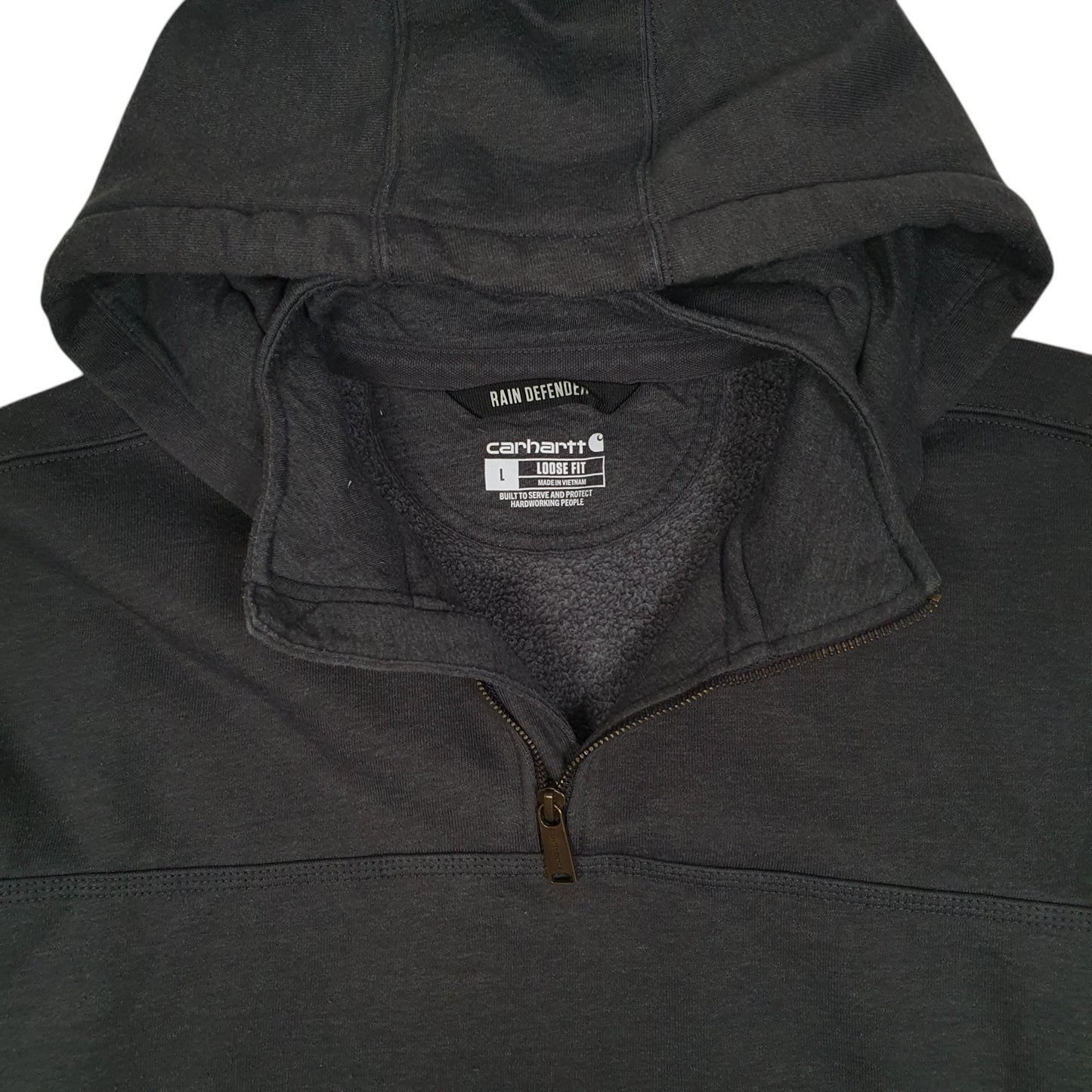 Mens Grey Carhartt  Hoodie Jumper