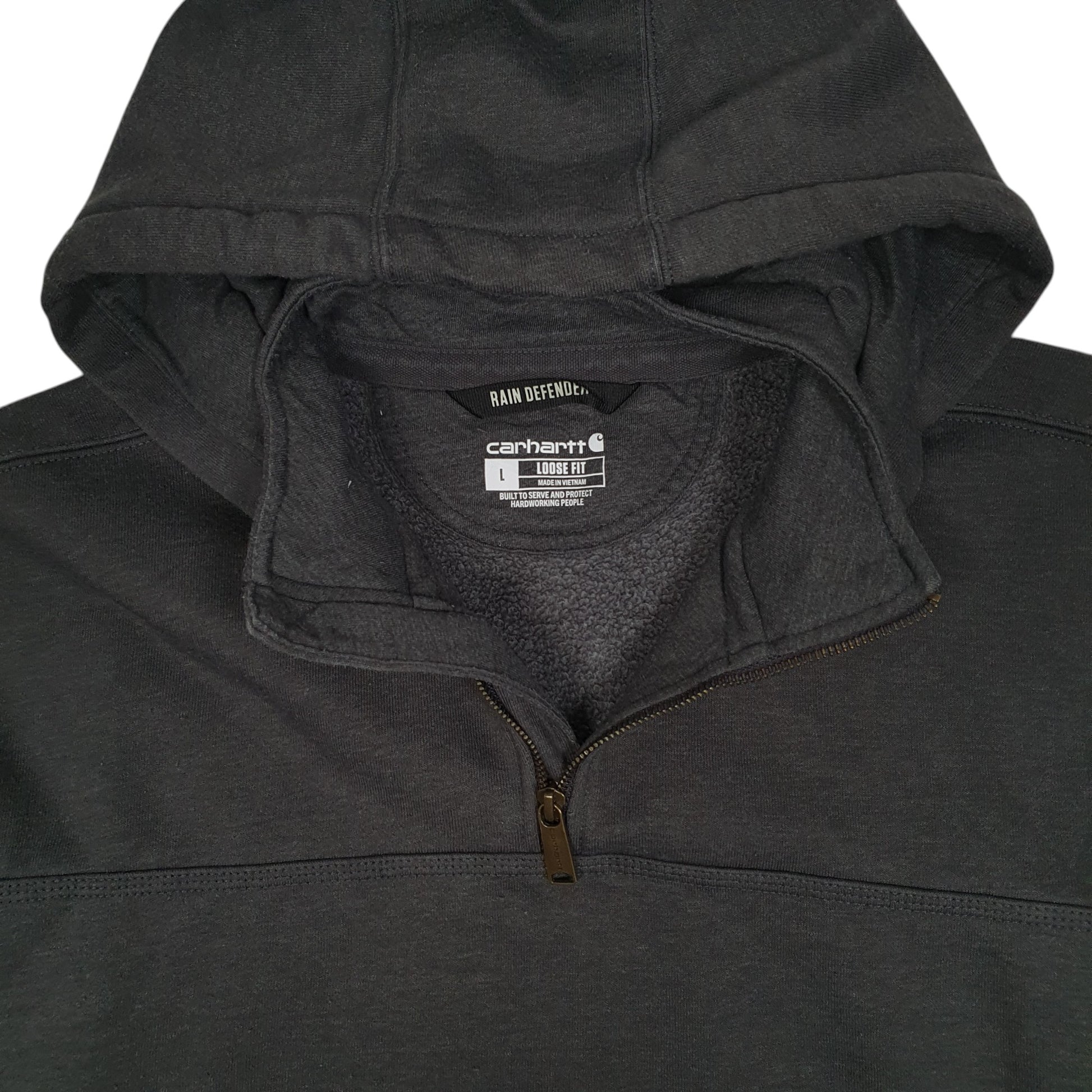 Mens Grey Carhartt  Hoodie Jumper