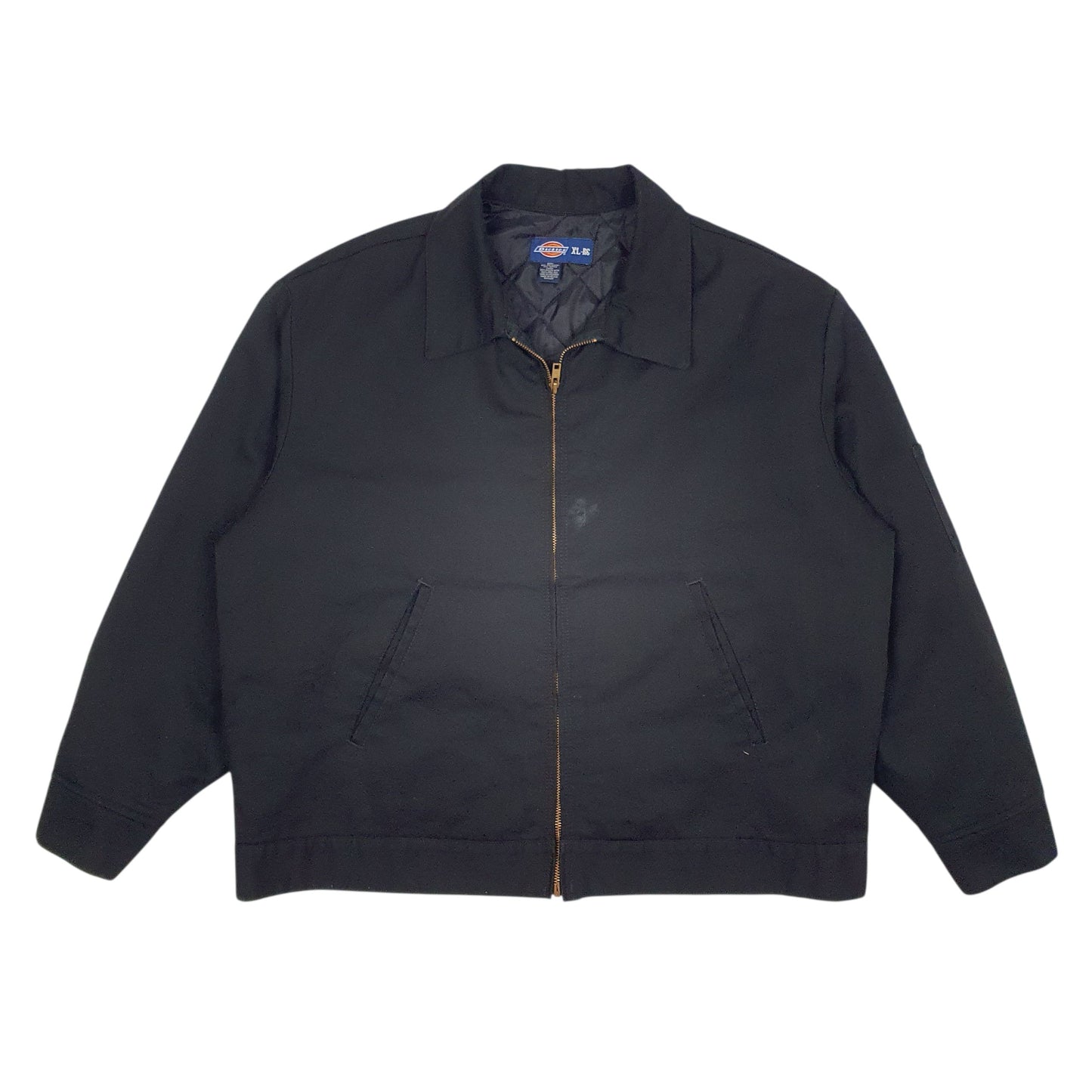 Mens Black Dickies   Coat
