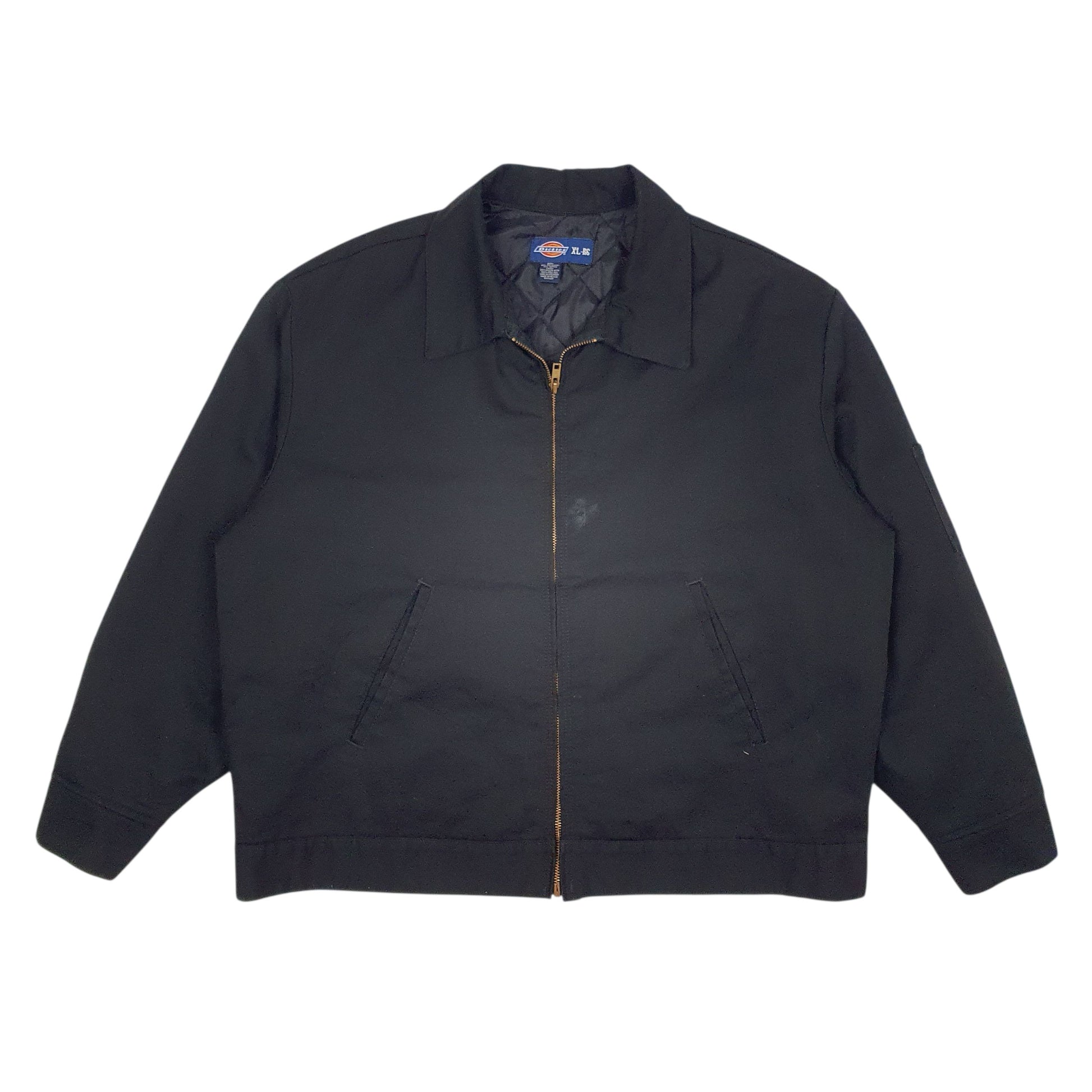 Mens Black Dickies   Coat