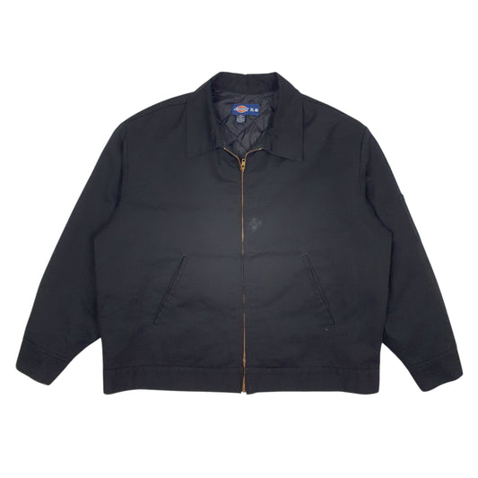 Mens Black Dickies   Coat