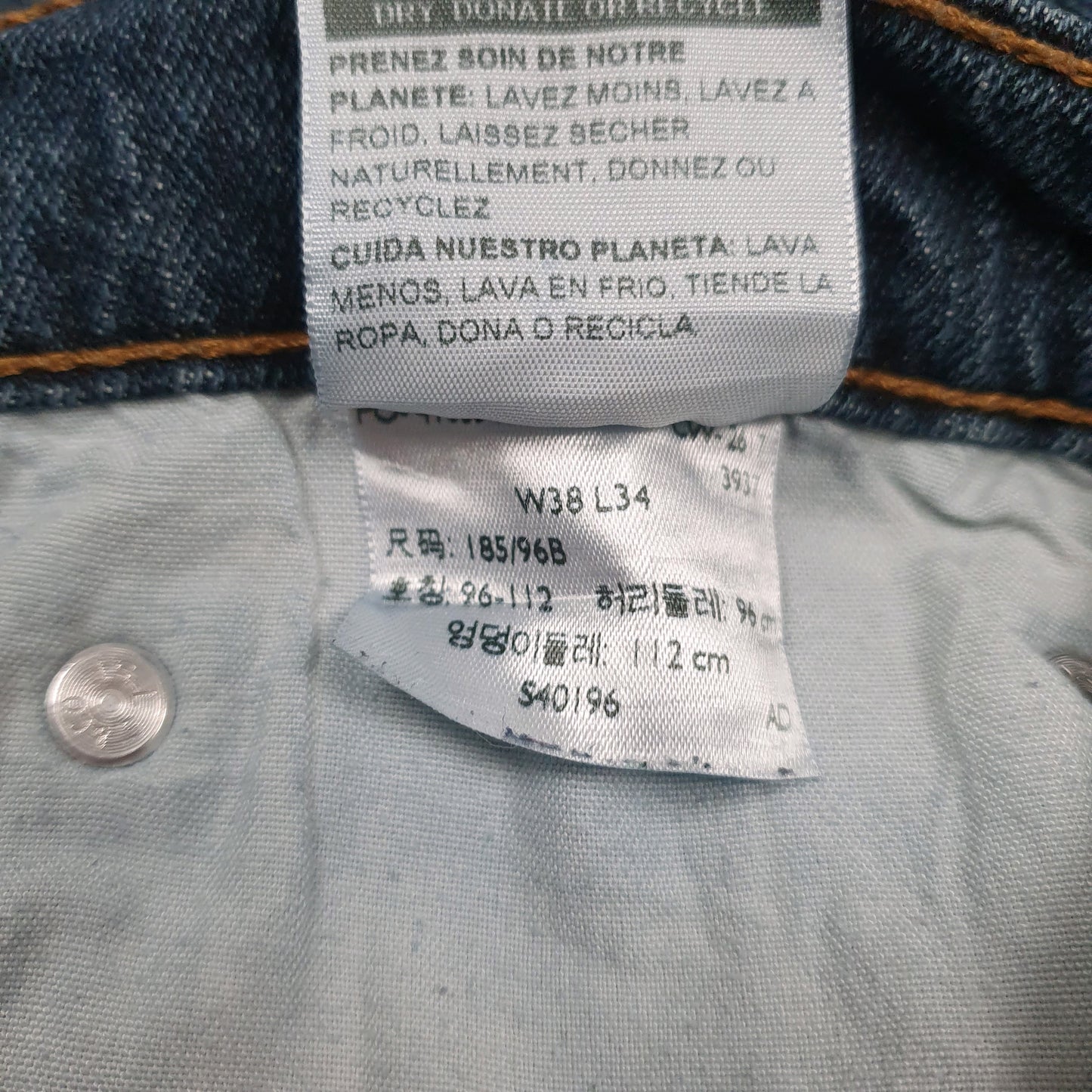 Mens Blue Levis   Jeans