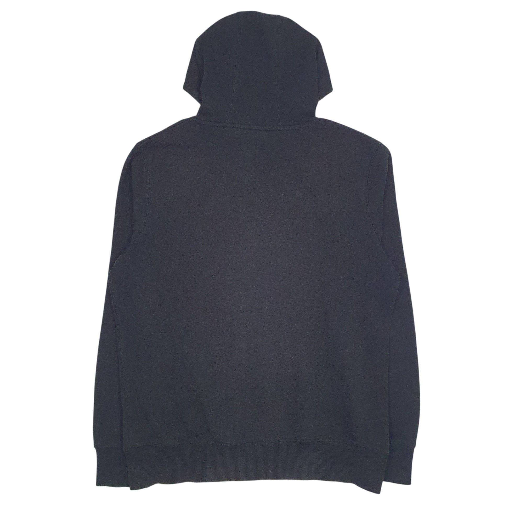 Mens Black Champion Spellout Hoodie Jumper