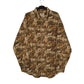 Mens Brown Woolrich Hunting Pheasants Hounds Long Sleeve Shirt