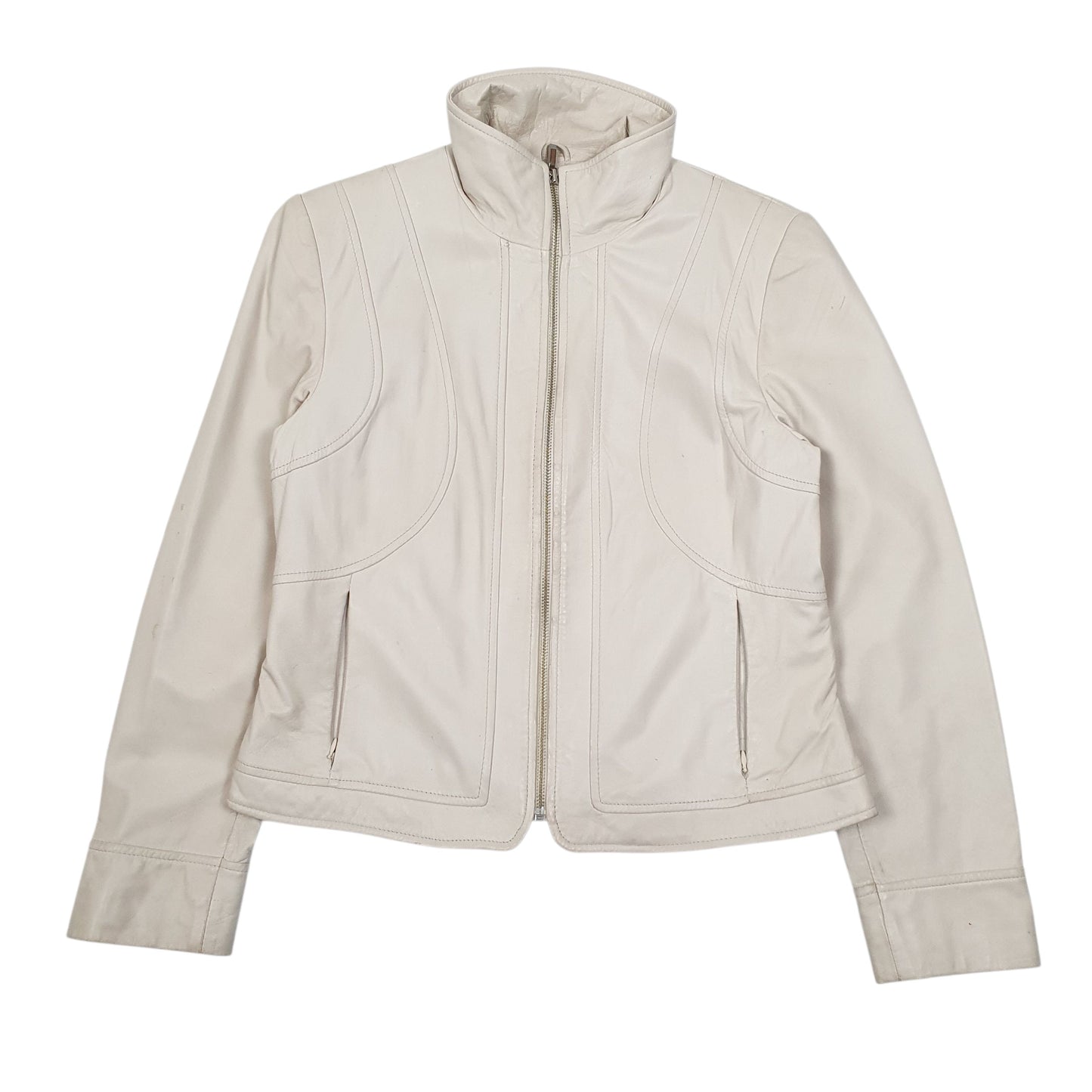 Womens Cream Nine West   Coat
