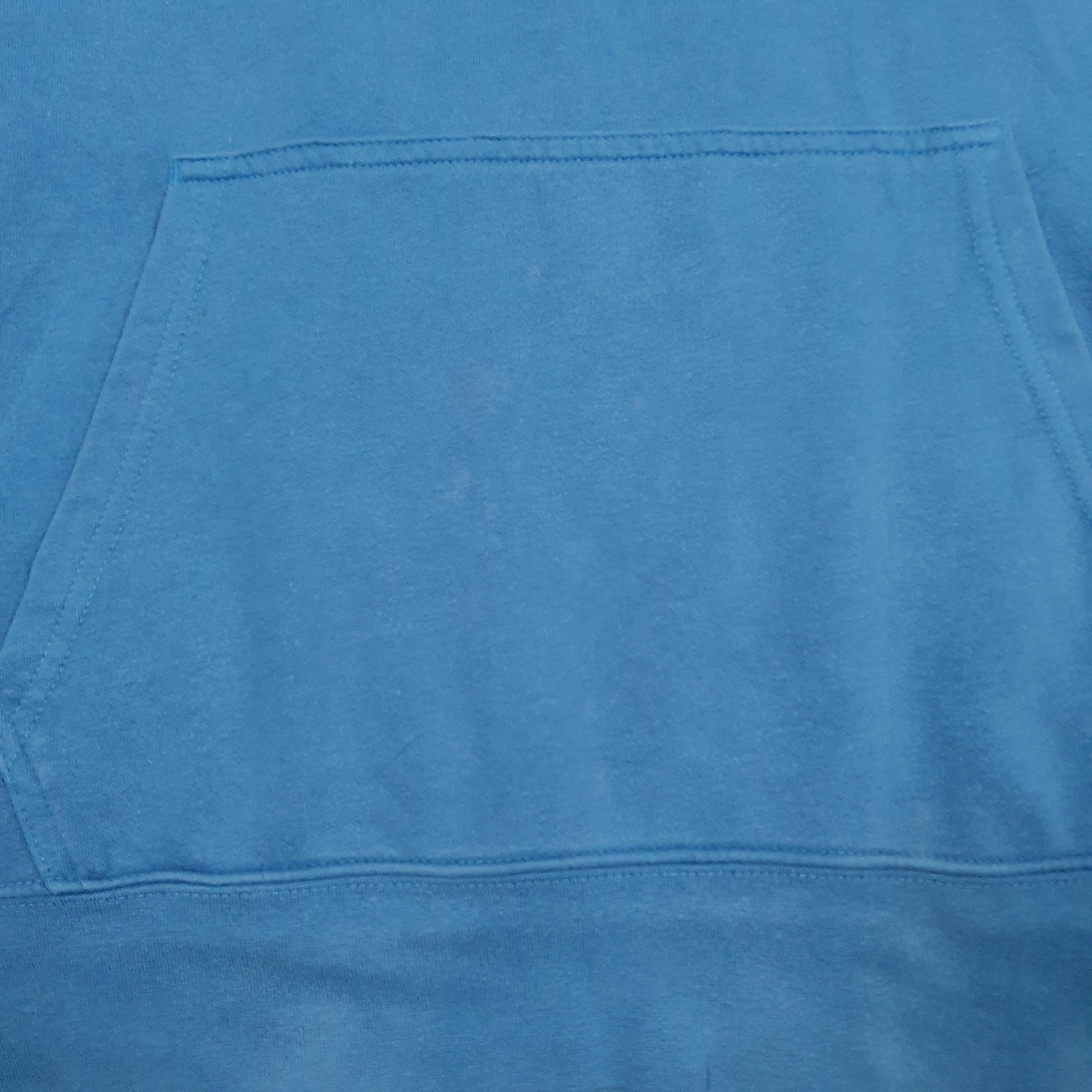 Mens Blue The North Face Spellout Hoodie Jumper