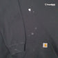 Mens Black Carhartt Loose Fit Freedom Forever Hoodie Jumper