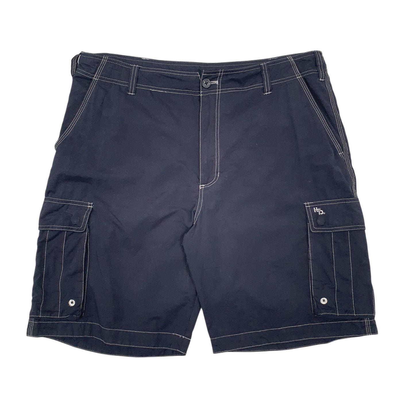Mens Navy Harley Davidson  Cargo Shorts