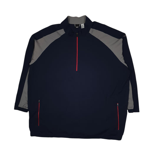 Mens Navy Reebok Golf Pullover  Coat