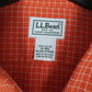 Mens Orange L.L.Bean   Shirt
