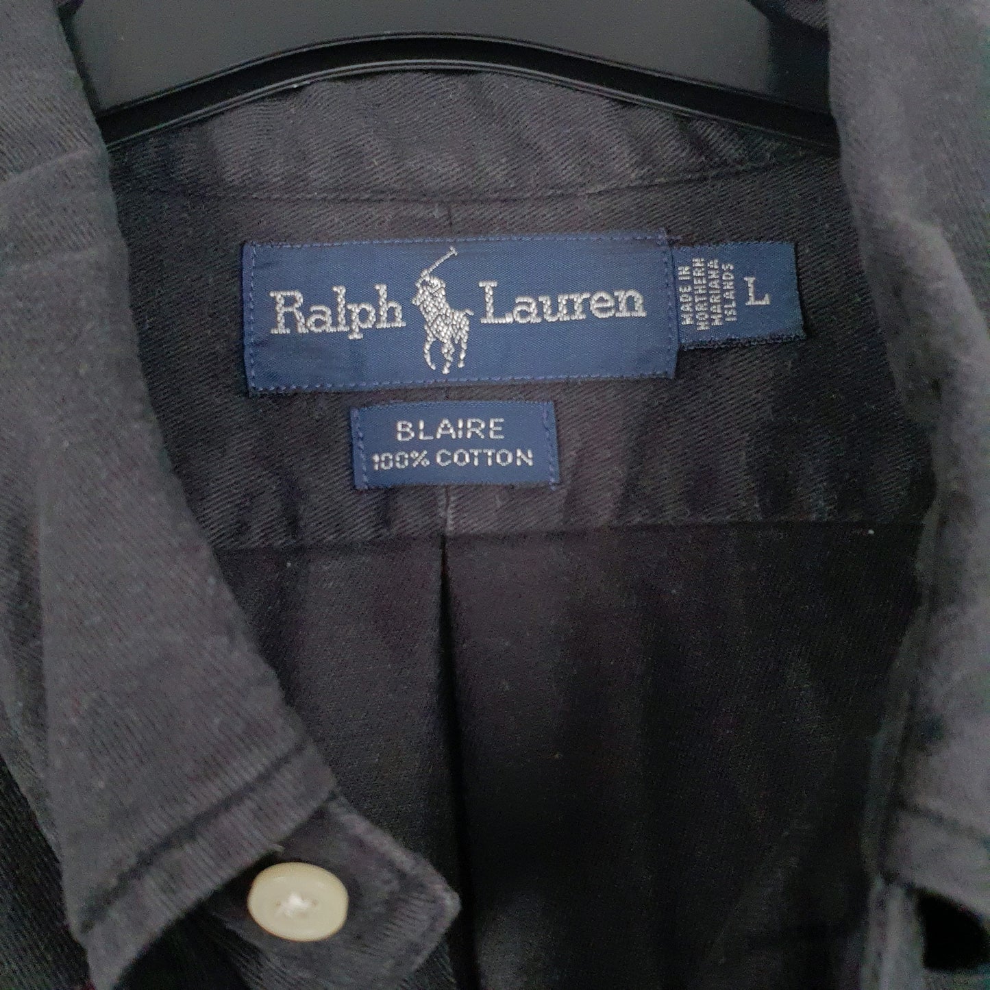 Mens Black Ralph Lauren   Shirt