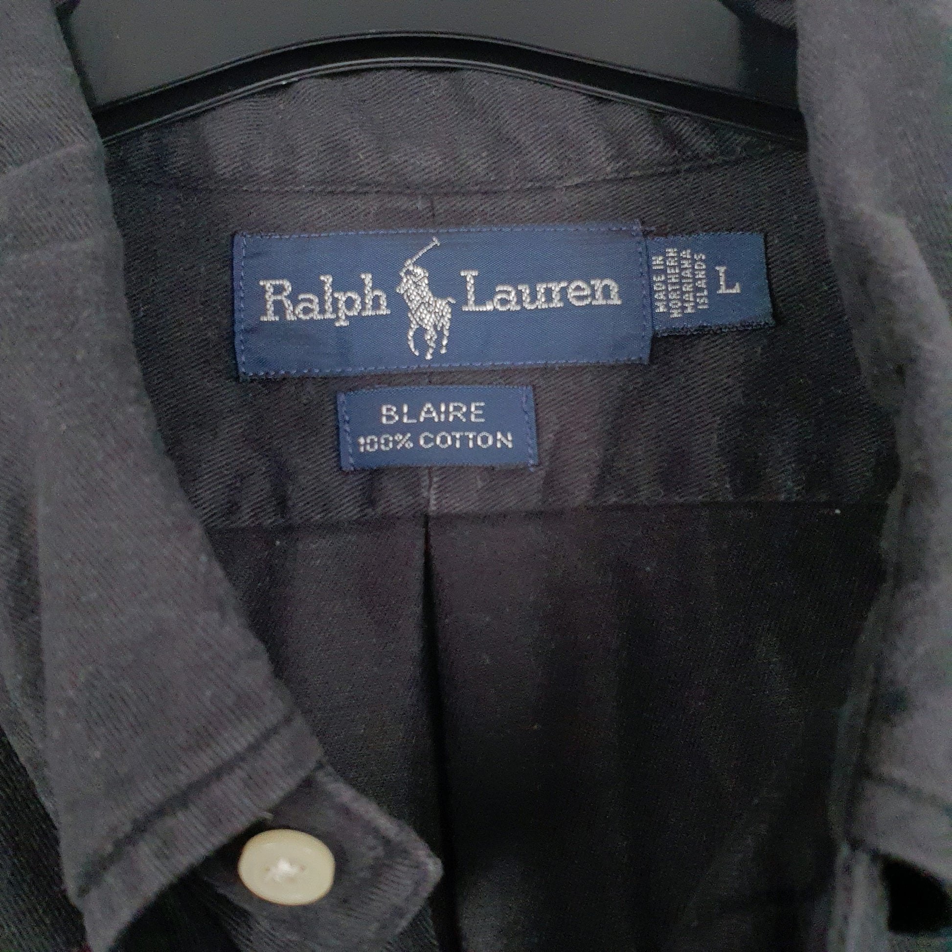 Mens Black Ralph Lauren   Shirt