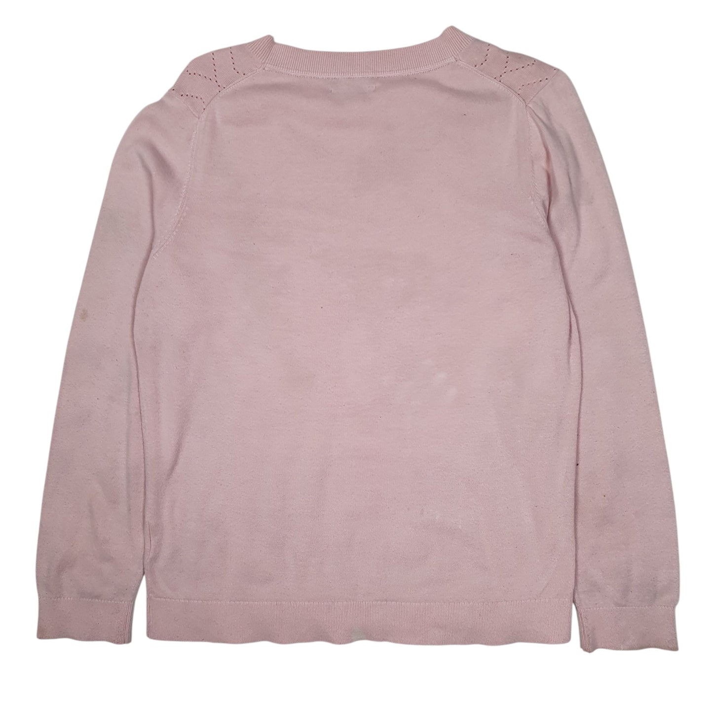 Womens Pink Tommy Hilfiger Lightweight Crewneck Jumper