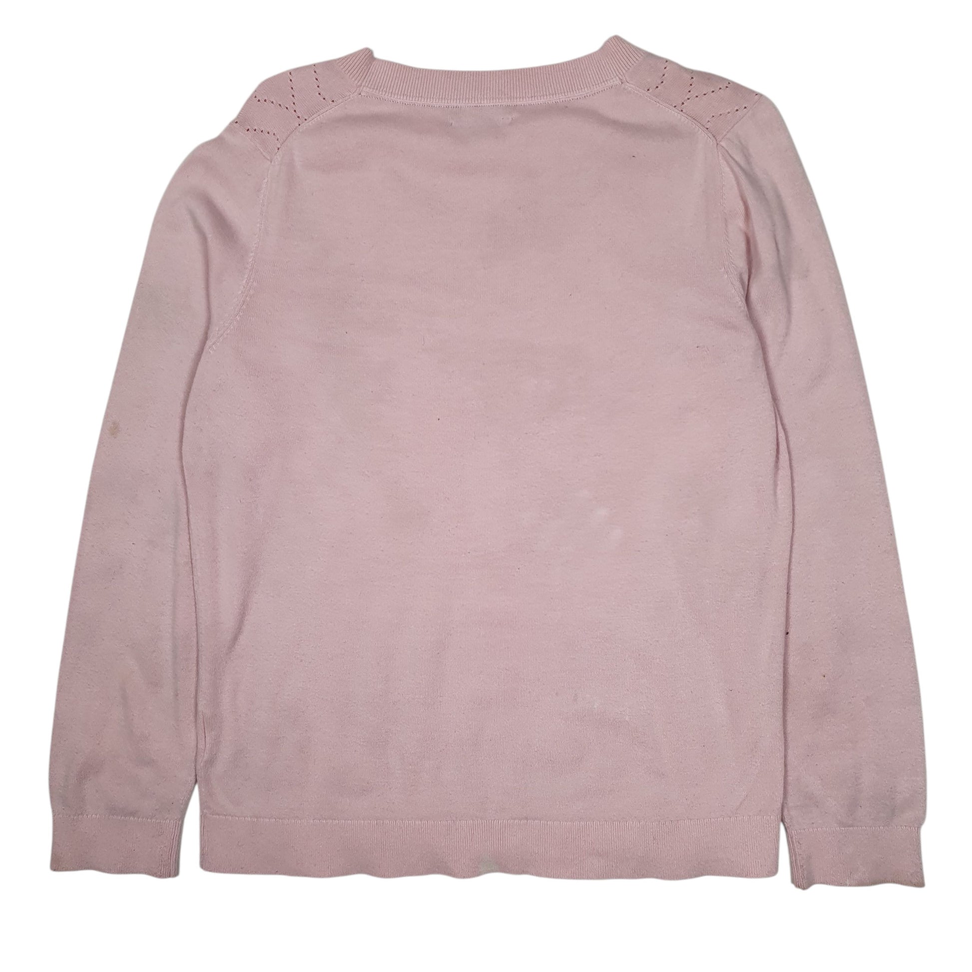 Womens Pink Tommy Hilfiger Lightweight Crewneck Jumper