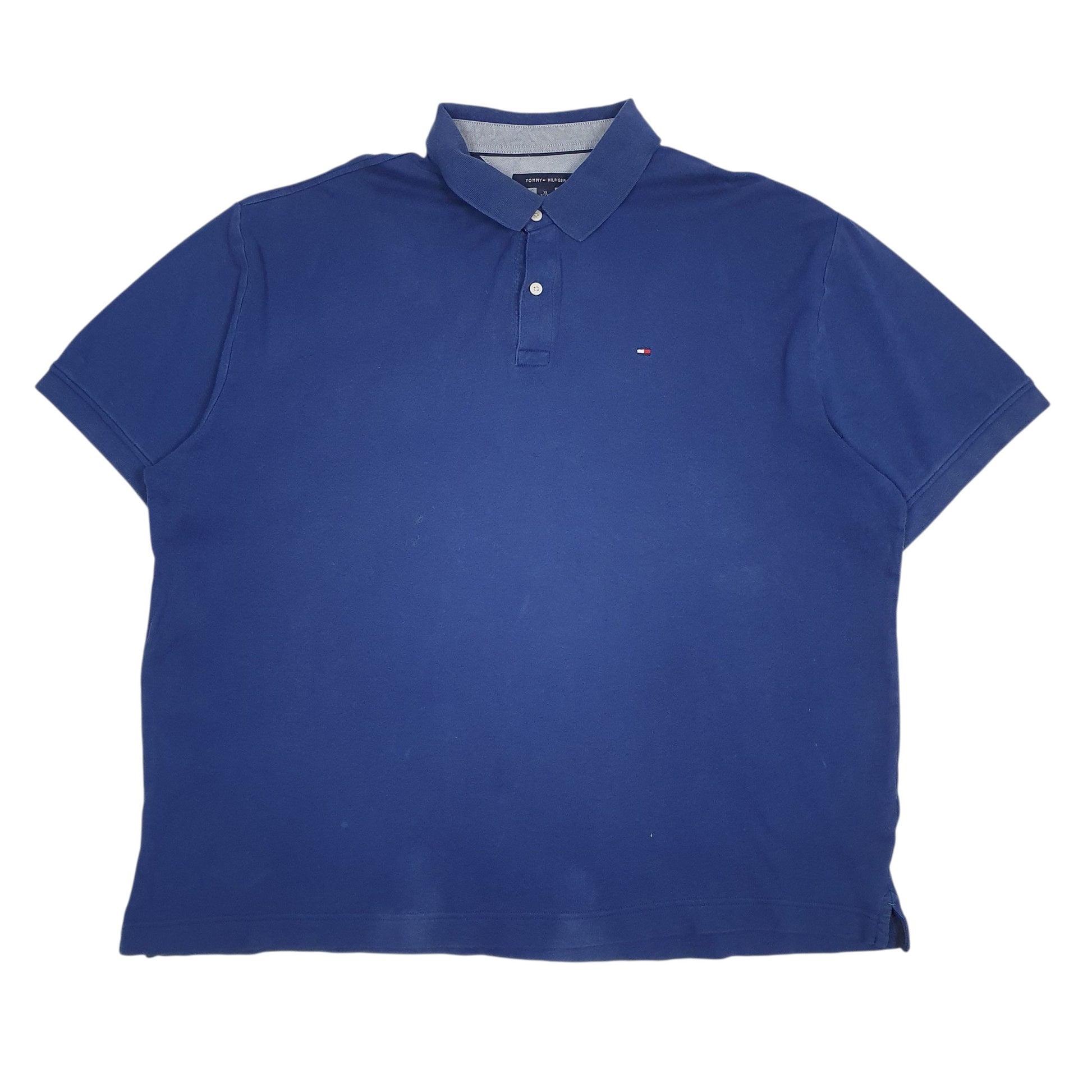 Mens Blue Tommy Hilfiger  Short Sleeve Polo Shirt
