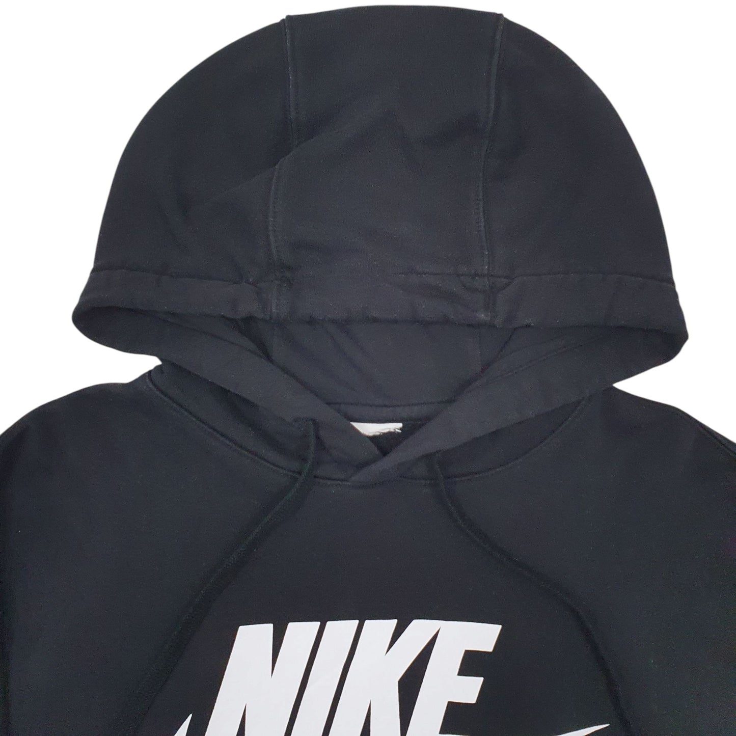 Mens Black Nike Spellout Hoodie Jumper