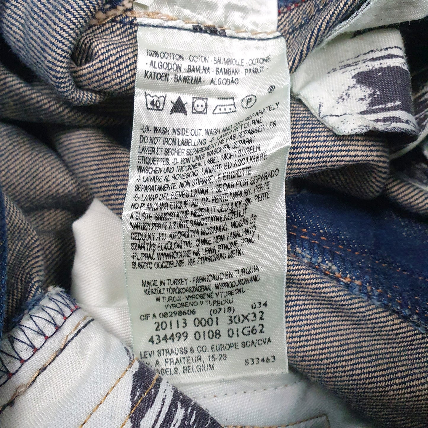 Mens Blue Levis   Jeans