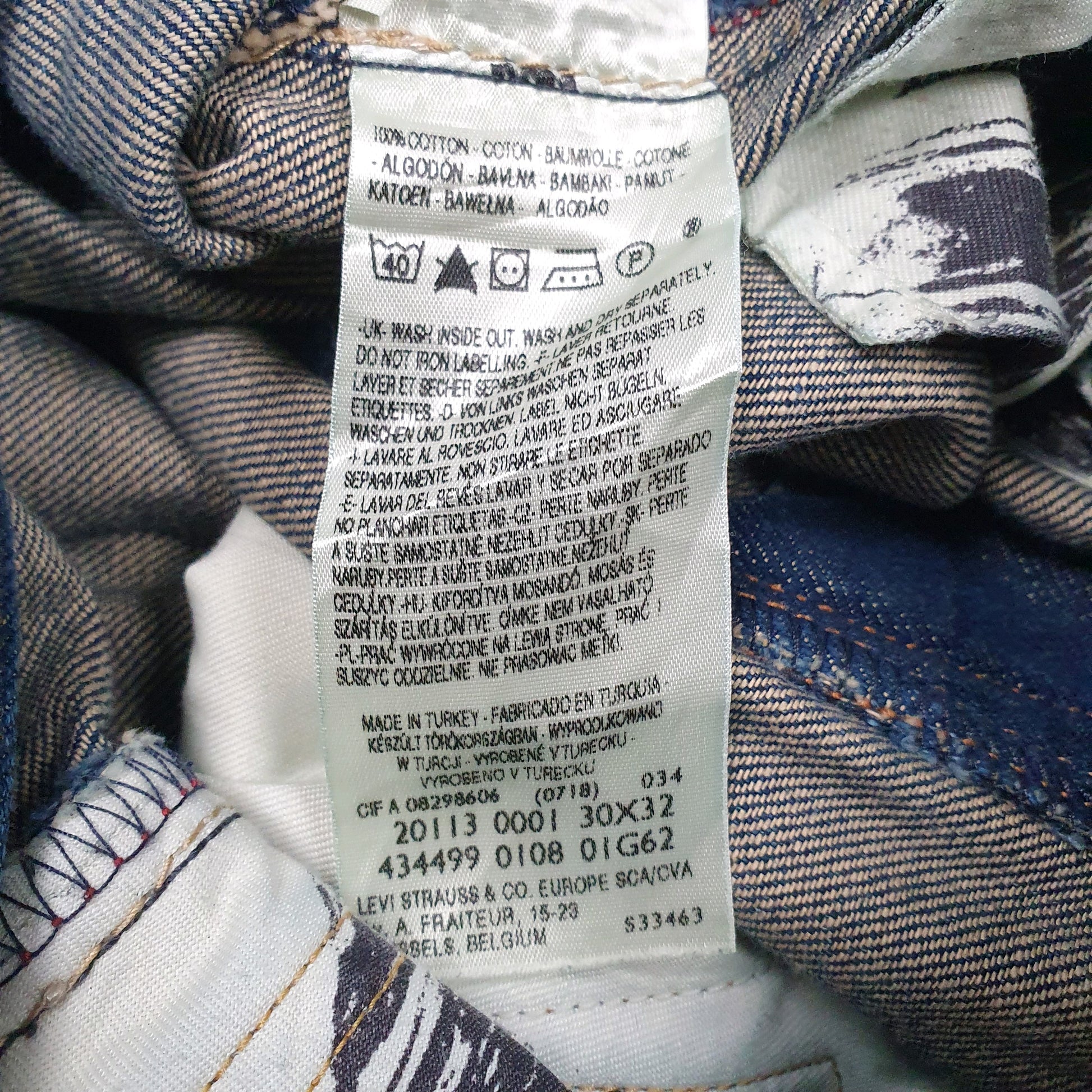 Mens Blue Levis   Jeans