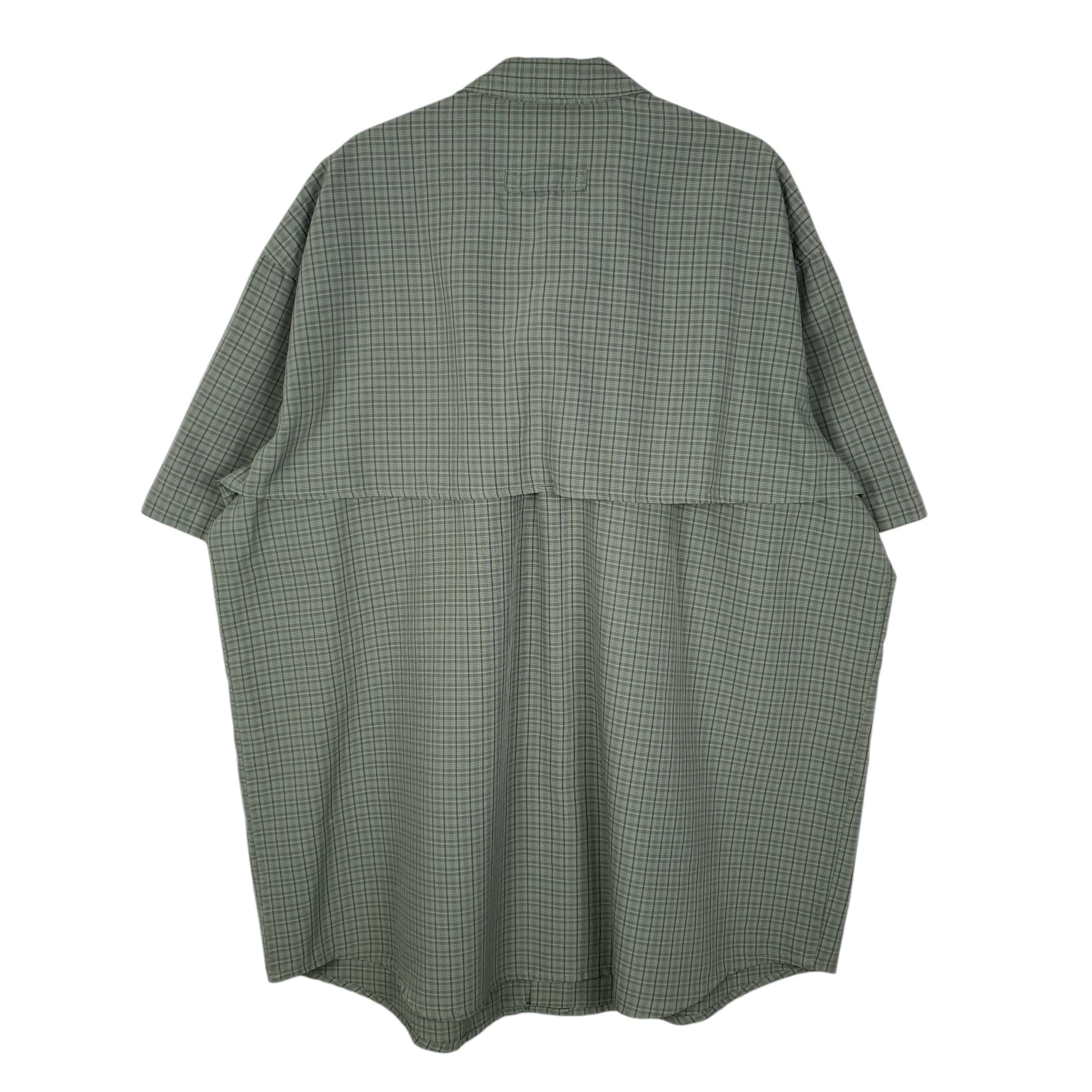 Mens Green L.L.Bean Walking Hiking  Shirt