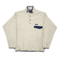 Mens Cream Patagonia Synchilla Quarter Zip Jumper