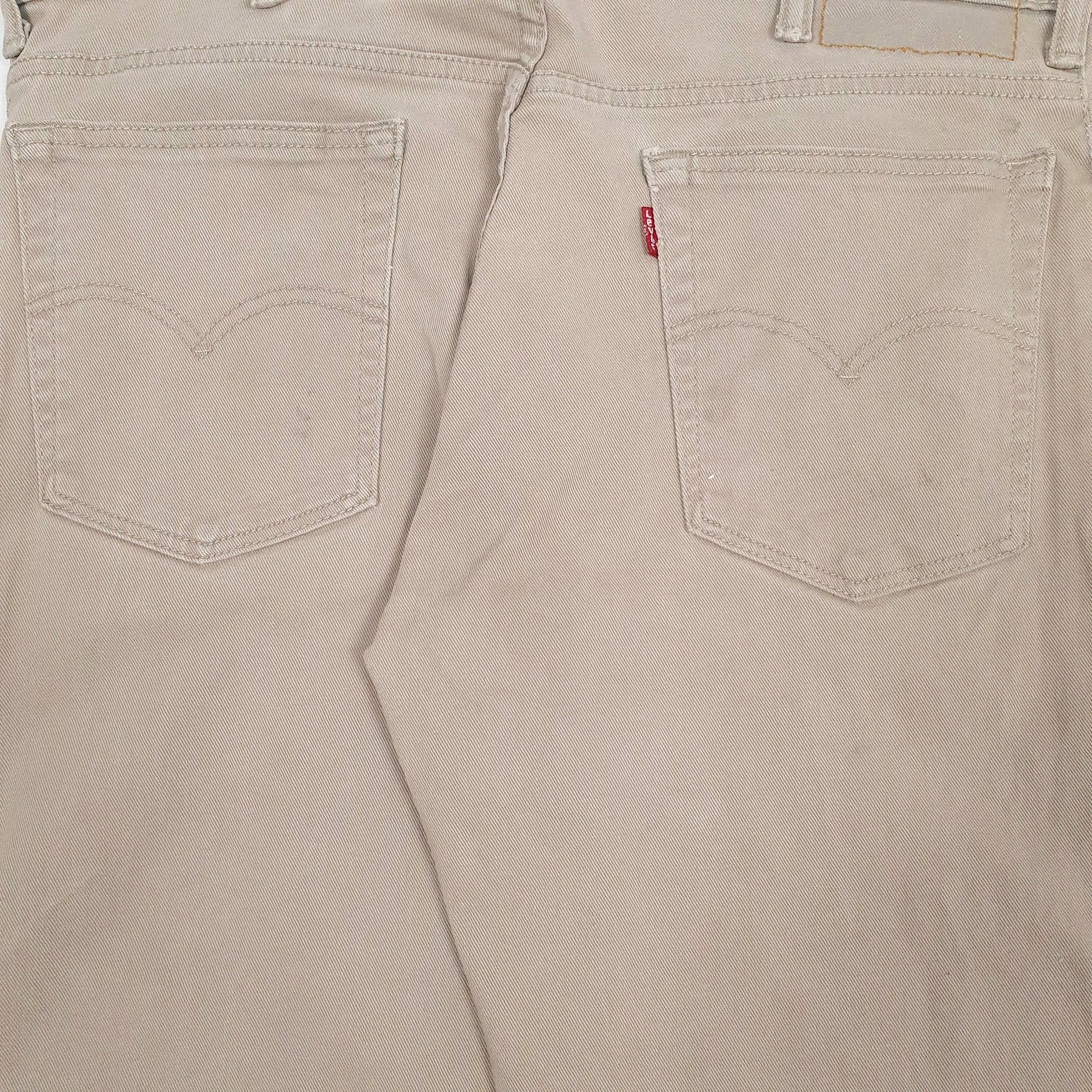 Mens Beige Levis   Jeans