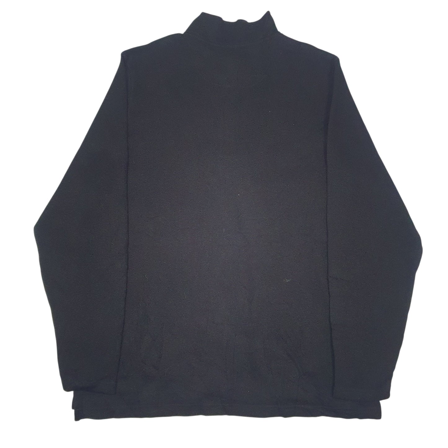 Mens Black Wrangler  Quarter Zip Jumper