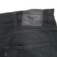 Mens Black Levis 569 Stretch  Shorts