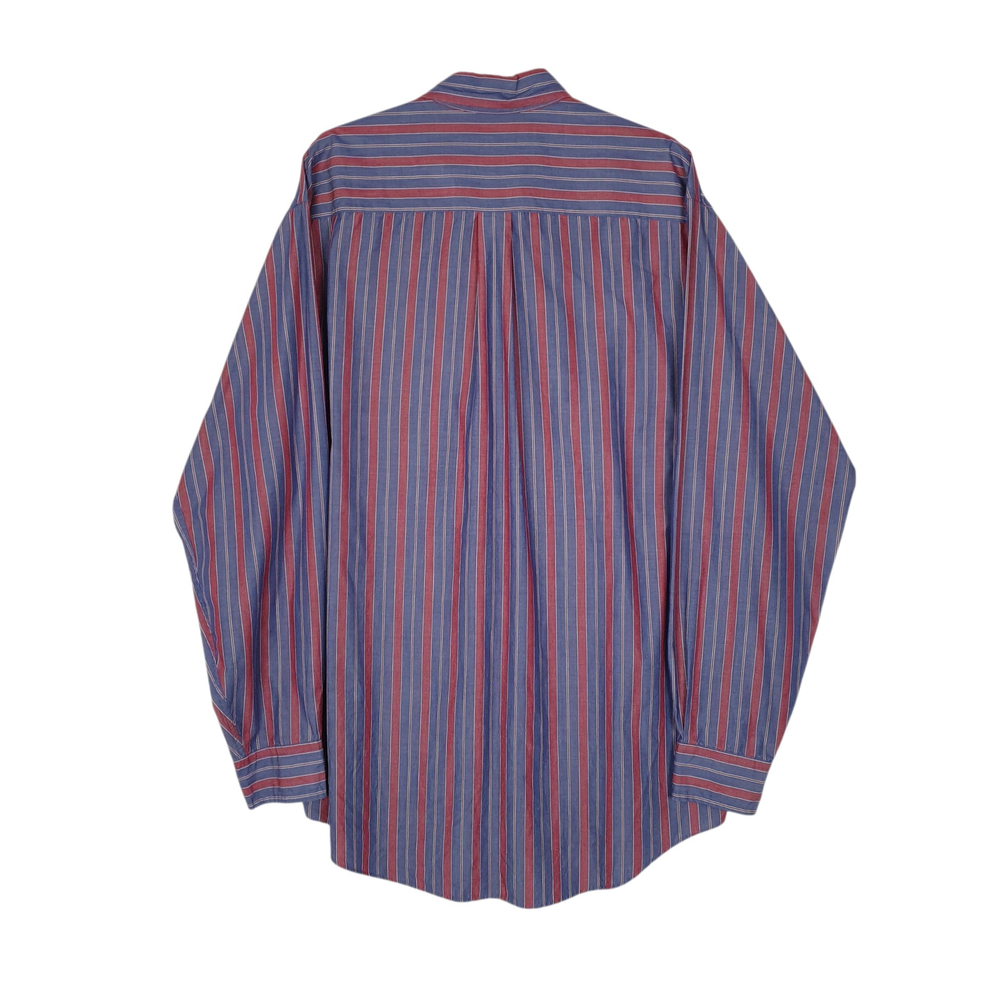 Mens Burgundy L.L.Bean Vintage 1990s  Shirt