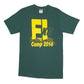 Mens Green Jerzees  Short Sleeve T Shirt