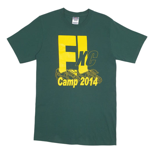 Mens Green Jerzees  Short Sleeve T Shirt