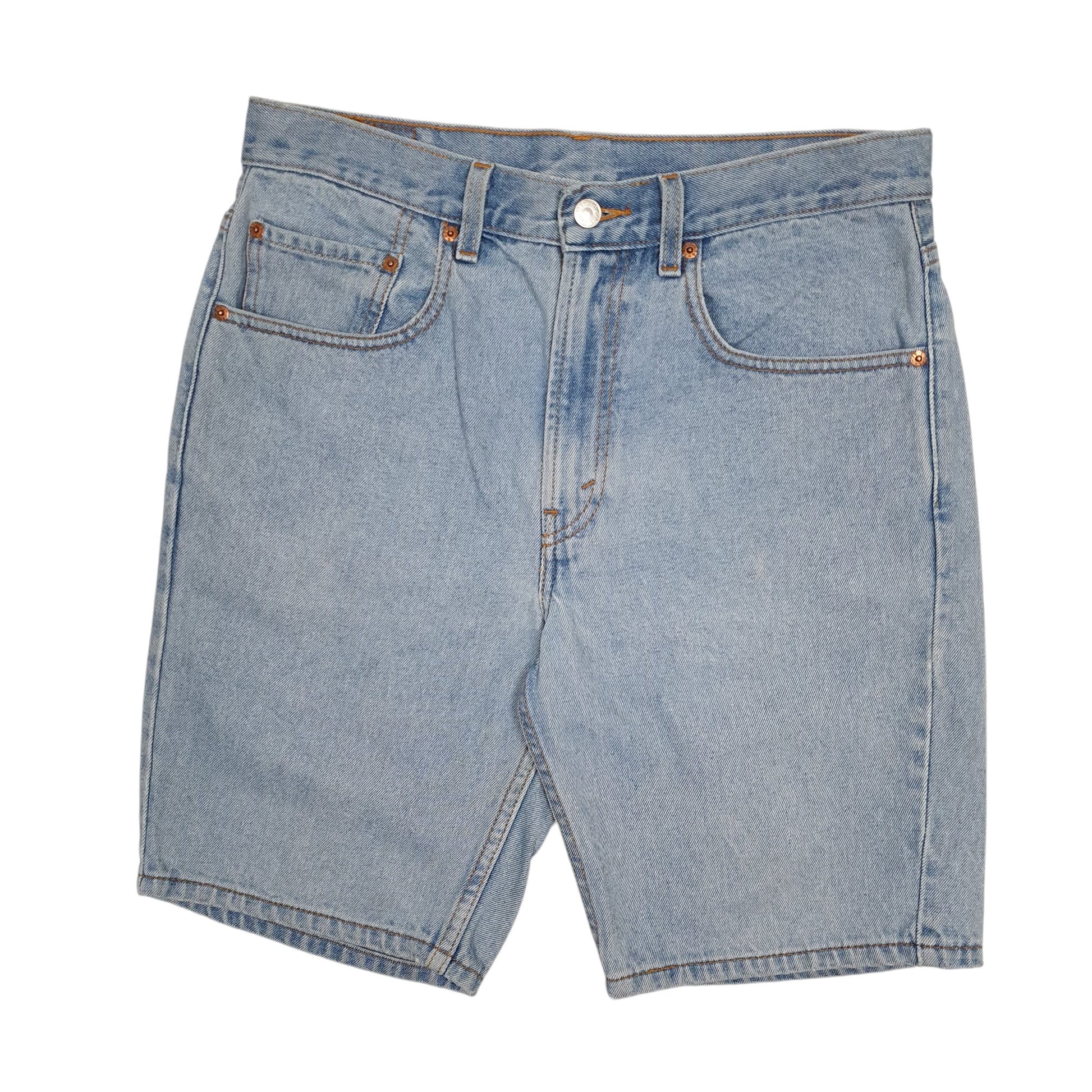 Mens Blue Levis 505 Vintage 00s Denim Shorts