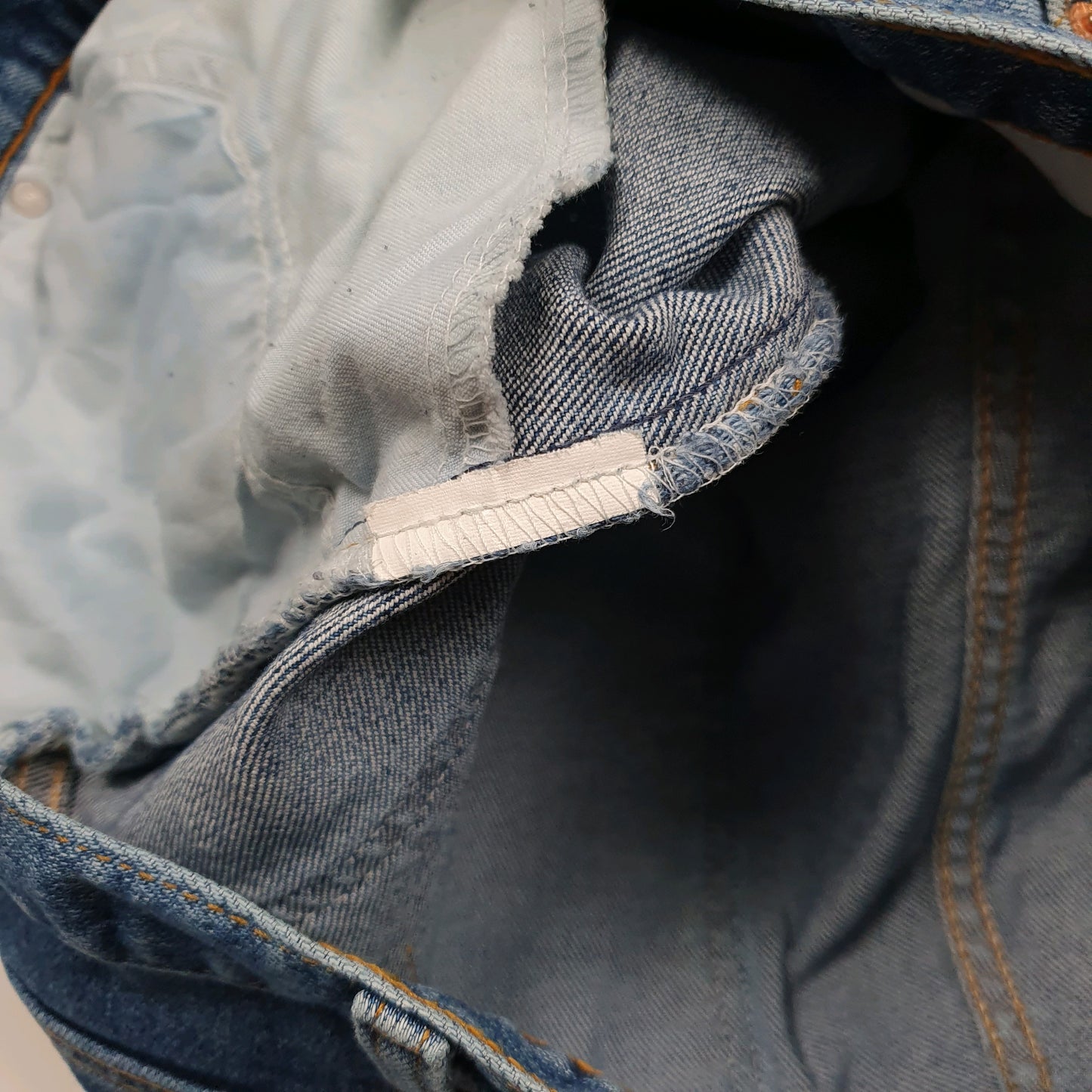Mens Blue Levis Vintage 90s Orange Tab  Jeans