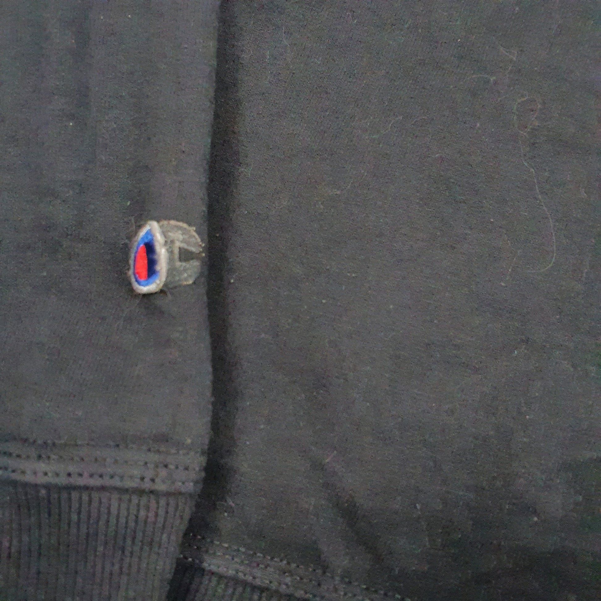 Mens Black Champion  Full Zip Jumper