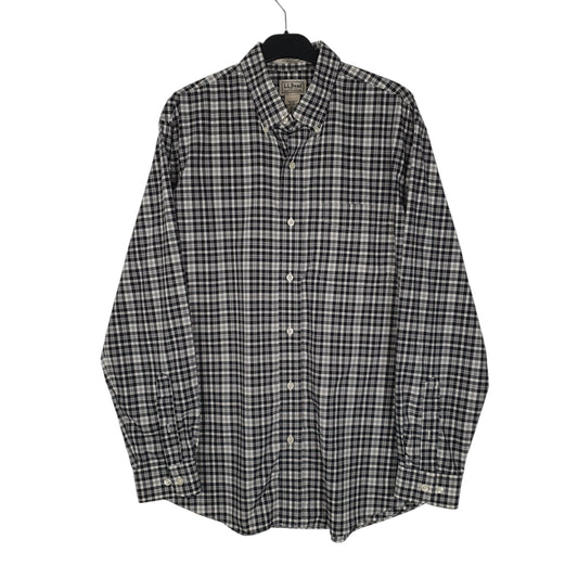 Mens Grey L.L.Bean  Long Sleeve Shirt