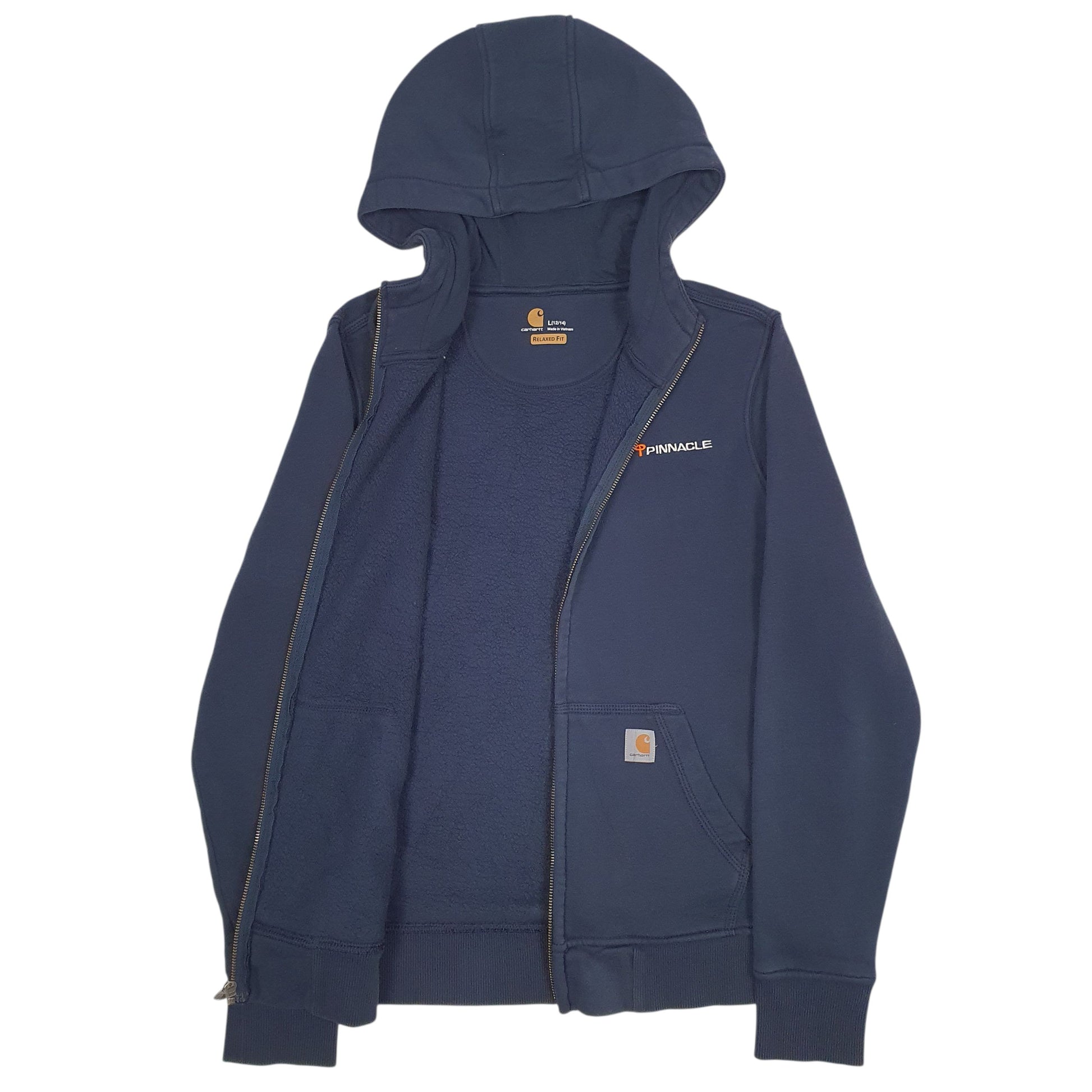 Womens Navy Carhartt  Full Zip Jumper