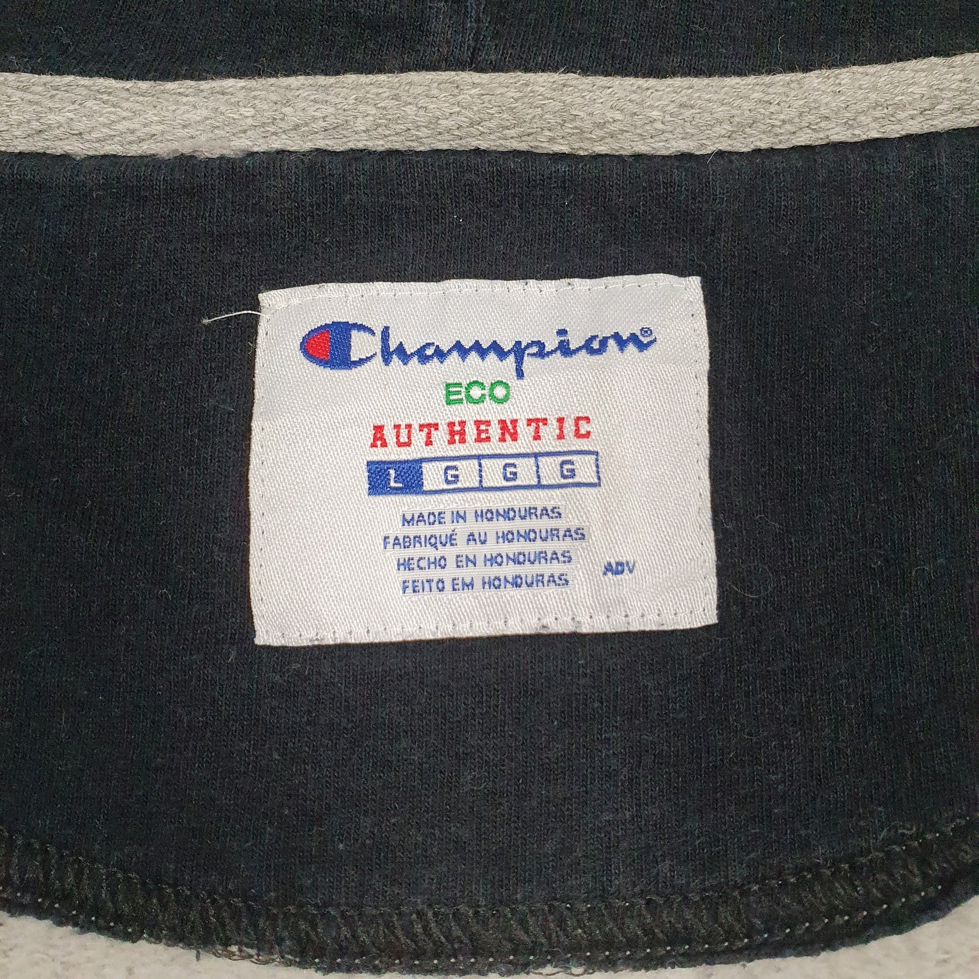 Mens Grey Champion  Full Zip Jumper