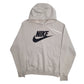 Mens Grey Nike  Hoodie Jumper