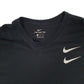 Mens Black Nike Godess of Victory Cardigan T Shirt
